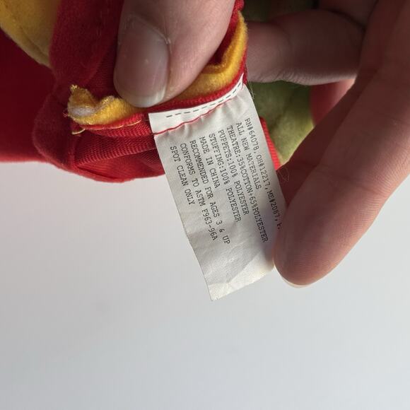 Dragon Hand Puppet Toy Plush VBS Reading Learning Home School - Picture 4 of 8